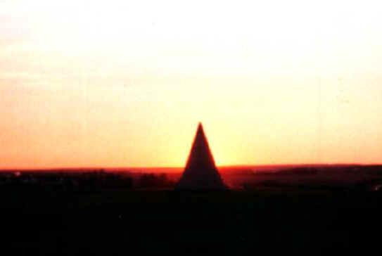 Sunset at 44m Pyramid